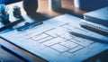 Project planning and development elements, ideal for topics related to business, organization, and project management