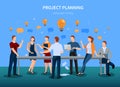 Project Planning Illustration