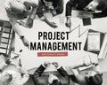 Project Progress Business Managment Plan Concept Royalty Free Stock Photo