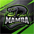 Mamba esport mascot logo design