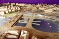 Model of the new Slussen in Stockholm