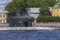 Project 677 submarine Lada Kronstadt at the Navy Day parade in St. Petersburg