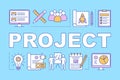 Project word concepts banner