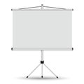 Projector blank screen Empty Projection screen, Presentation board, blank whiteboard for conference