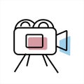 projector icon for showing movies
