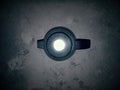 projector lens, webcam technology, round equipment Royalty Free Stock Photo