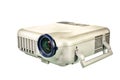 Projector multimedia on white background Royalty Free Stock Photo