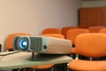 Projector ready for presentation