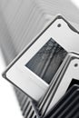 Projector tray with slides Royalty Free Stock Photo