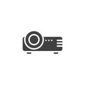 Projector vector icon