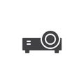 Projector vector icon