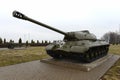 Heavy tank IS-3 `Pike` in the State Military Historical Museum-Reserve `Prokhorov field`. Belgorod region