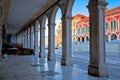 Prokurative square of Split arcades view