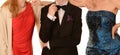 Prom Dresses and Black Formal Suit