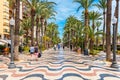 Promenade in Alicante Spain