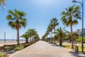 Promenade alley in Limassol, Cyprus