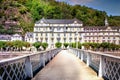 Bad Ems at River Lahn in Rhineland-Palatinate,Germany Royalty Free Stock Photo