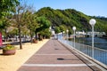 Bad Ems at River Lahn in Rhineland-Palatinate,Germany Royalty Free Stock Photo