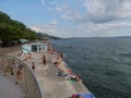 Promenade of the Barcola in Trieste