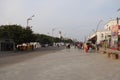 Evening view - Promenade Beach - Pondicherry holiday - India tourist destination - beach vacation