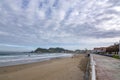 Promenade and beach of Ribadesella, Asturias