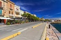 Promenade in Carloforte Royalty Free Stock Photo