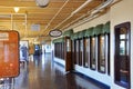 Promenade Deck in Queen Mary, California Royalty Free Stock Photo