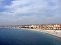 Promenade des Anglais Royalty Free Stock Photo