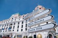 Promenade des Anglais street sign