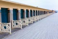 Promenade des Planches in Deauville, France Royalty Free Stock Photo