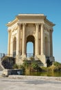 Promenade du Peyrou in Montpellier, France Royalty Free Stock Photo