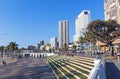 Promenade on Golden Mile Beach Front in South Africa