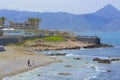 Promenade in Heraklion in Crete, Greece