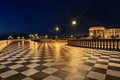 Promenade of Livorno, Tuscany, Italy Royalty Free Stock Photo