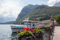 Promenade in Menaggio on Como lake