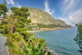 Promenade in Nafplio city Royalty Free Stock Photo