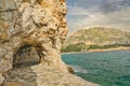 Promenade in Nafplio city Royalty Free Stock Photo