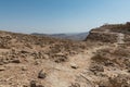 The Promenade on the Northwest Rim of the Makhtesh Ramon Crater in Israel