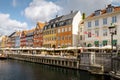 Promenade in old town of Kopenhagen city, Denmark