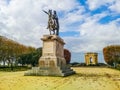 Promenade of Peyrou in Montpellier, France