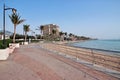 The promenade on Red Sea, Jeddah, Saudi Arabia Royalty Free Stock Photo