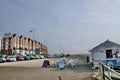 Promenade and Refreshments at Bexhill-on-Sea Royalty Free Stock Photo