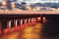 Promenade in Zelenogradsk Royalty Free Stock Photo