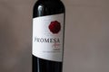 Promesa reserva - Chille wine bottle Royalty Free Stock Photo