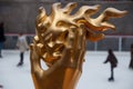 Prometheus Hand & Flame, Rockefeller Center, NYC