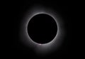 Total Solar Eclipse Prominences - April 8, 2024, Waterville, Quebec, Canada Royalty Free Stock Photo