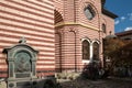 Father Neofit Rilski`s grave has special place, Rila Monastery, Bulgaria