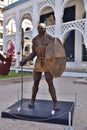 Rabat, Morocco/Museum of Modern Art: Ousmane Sow Sculpture: The Standing Warrior