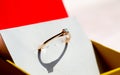 Promise ring Royalty Free Stock Photo
