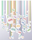 Promo soldes board Royalty Free Stock Photo